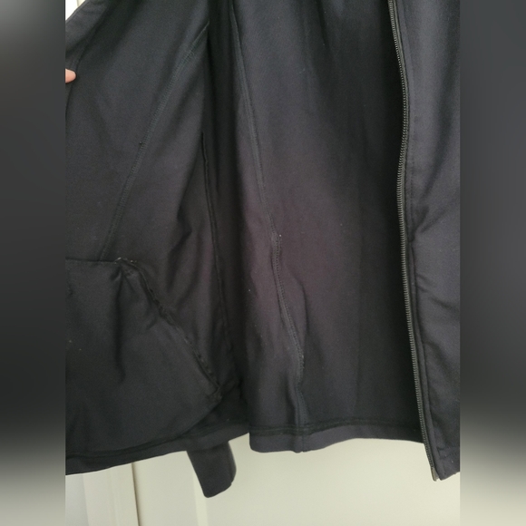 ATHLETA Black Zip-up Jacket sz M - Picture 5 of 14